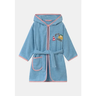 Immagine di Playshoes Bagger Accappatoio per bambini, Taglia: 86/92, Bleu