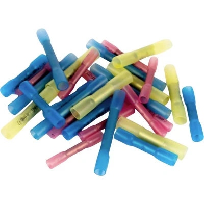 Immagine di CellPack 456330 DR 1/0.5 1.5/Set/20x/RD #####Warmschrumpf Quetschverbinder Rosso 20 pz.