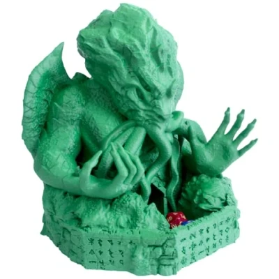 Immagine di 3D Vikings Cthulhu Dice Tower, Torre di dadi perfetta per dungeons and dragons, giochi ruolo da tavolo, in miniatura e tavolo
