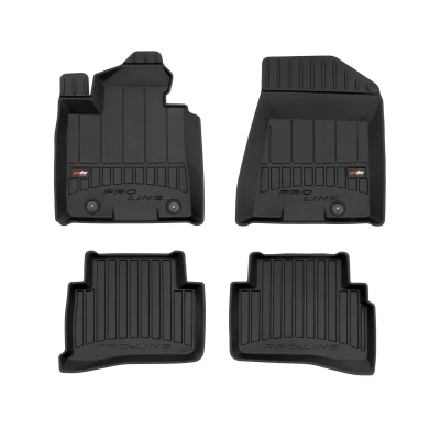 Immagine di FROGUM proLine 3D 3D425804 Set tappetino Gomma anteriore e posteriore 4 nero Su misura HYUNDAI: Tucson