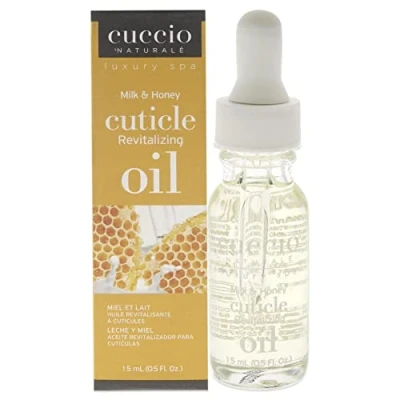 Immagine di Cuccio Olio per cuticole al latte e miele, 15 ml