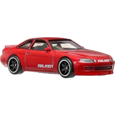 Immagine di FAST AND FURIOUS Auto TOYOTA SOARER FALKEN Modellino Die Cast Scala 1:64 lunghezza 7cm HRT95