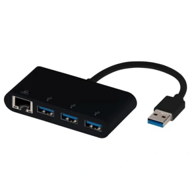Immagine di Vivanco USB 3.2 Gen 1 (USB 3.0) Adattatore [4x Presa RJ45, A 1x Spina 2 3.1)] 39638 10.00 cm