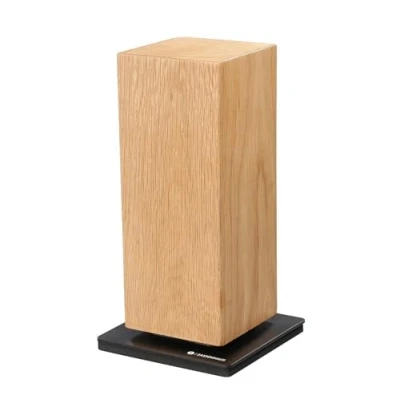 Immagine di Zassenhaus Blocco portacoltelli magnetico SPIN per 8 coltelli supporto in legno utilizzabile su più lati girevole da carne, carne e altro ancora 13 x