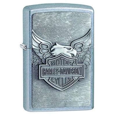 Immagine di Zippo Accendino, Ottone, Argento Satinato, Standard