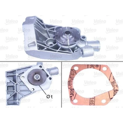 Immagine di VALEO 506730 Pompa acqua senza puleggia con guarnizioni coperchio SKODA: Fabia 1 Combi, I Hatchback