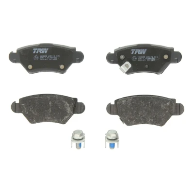 Immagine di TRW COTEC GDB1471 Kit pastiglie freno con segnalatore acustico usura bulloni pinza accessori OPEL: Corsa C Hatchback, Zafira A