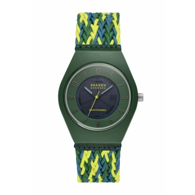 Immagine di Skagen Traditional SAMSØ Series Orologio, Uomo, Taglia: One Size, Blue green yellow
