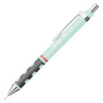 Immagine di Rotring Tikky Matite portamina pastello HB 0,7 mm Blu opale Con comoda impugnatura in gomma 12 pezzi