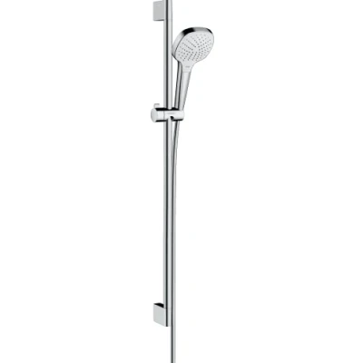 Immagine di hansgrohe Croma Select E Set doccia Vario EcoSmart 9 l/min con asta 90 cm, bianco/cromo, 26593400