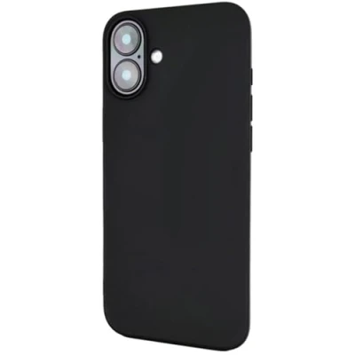 Immagine di JT Berlin BackCase Pankow Soft Backcover per cellulare Apple iPhone 16 Plus Nero Carica induttiva
