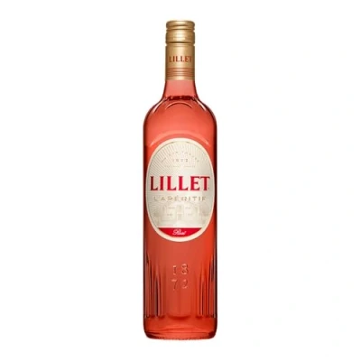 Immagine di Lillet Rosè 750 ml Aperitivo Francese Vino liquoroso realizzato con i vini di Bordeaux, Sauvignon e Semillon 17% Vol