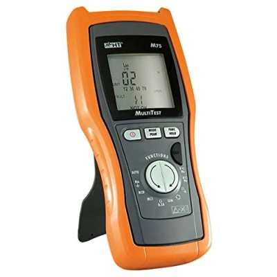 Immagine di HT Instruments M75 Tester per installazioni Calibrato (ISO) Norma VDE 0100, 0413