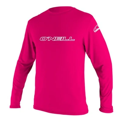 Immagine di ONEILL WETSUITS Bambini Youth Basic Skins L/S Tee Rash Vest, Bambini, Tee, Multi Colore, 14 Anni