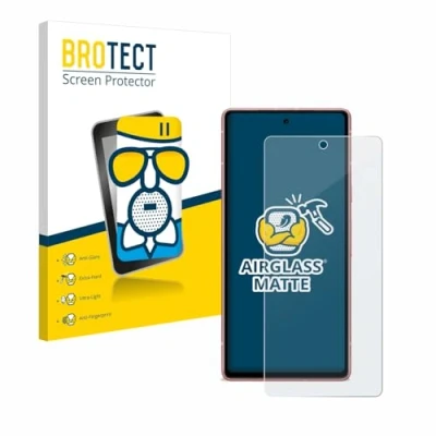 Immagine di brotect Pellicola Vetro Opaca per Google Pixel 7a Protezione Schermo [Anti Riflesso, Durezza 9H]