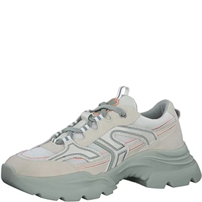 Immagine di s.Oliver Sneakers basse, Donna, Taglia: 38, Beige comb Finta pelle / tessuto
