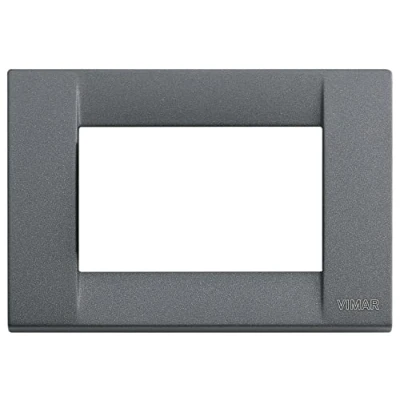 Immagine di Vimar Placca Classica 3 m, Ardesia