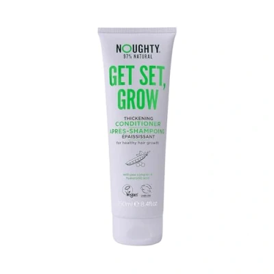 Immagine di Noughty 97% Natural Get Set Grow Balsamo per l&#039;ispessimento dei capelli, chicchi di caffè Robusta verde e piroctone olamina ottimizzare la salute del cuoio capelluto, 250ml