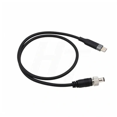 Immagine di HangTon Cavo di alimentazione CC da 12 V PD QC USB C a blocco per monitor Atomos Ninja V, SmallHD 702 Touch, dispositivi video PIX E7 (50 cm)
