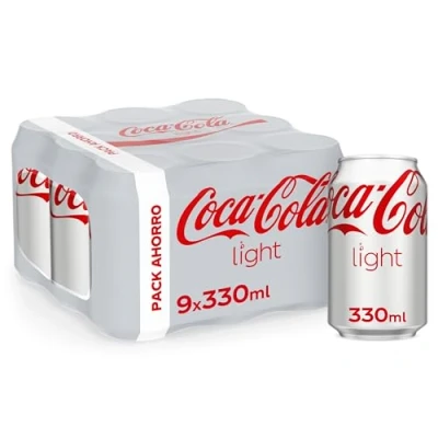 Immagine di Refresco de Cola Coca Light lata pack 12x33 cl