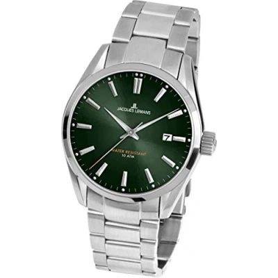 Immagine di Jacques Lemans Derby Orologio, Uomo, Taglia: One Size, Grün