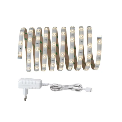 Immagine di Paulmann YourLED 70320 Kit completo striscia LED con spina 12 V 3 m Bianco caldo