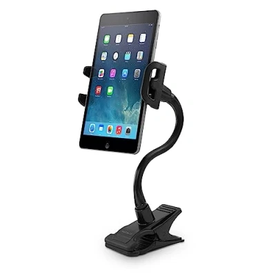 Immagine di Macally CLIPMOUNT supporto clip on per iPad/tablet e iPhone/smartphone