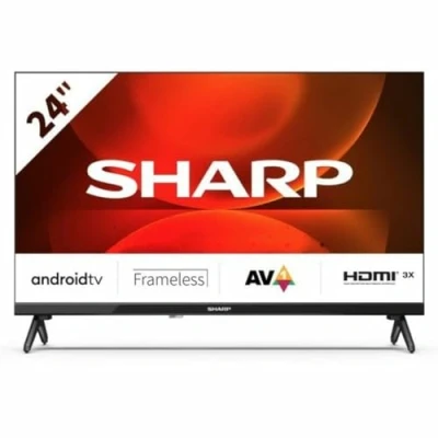 Immagine di Sharp 24FH2EA Smart TV 24 Pollici, HD Ready, LED, DVB T2, HEVC/H.265, Nero
