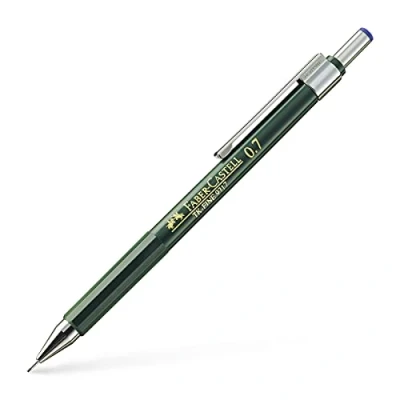 Immagine di Faber Castell 136700 Matita meccanica TK FINE 9717, spessore mina 0,7 mm, colore fusto verde