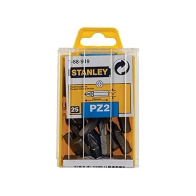 Immagine di STANLEY 1 68 949 Punte per Cacciavite, Set di 25 pz mm x 2, Pozidriv