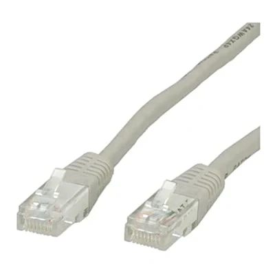 Immagine di Value 21.99.0950 RJ45 cavo di rete, patch CAT 6 U/UTP 1.50 m Grigio non schermato 1 pz.