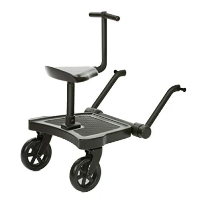 Immagine di ABC Design 2019 Kiddie Ride On 2 Pedana universale per bambini, con sedile, colore: Nero