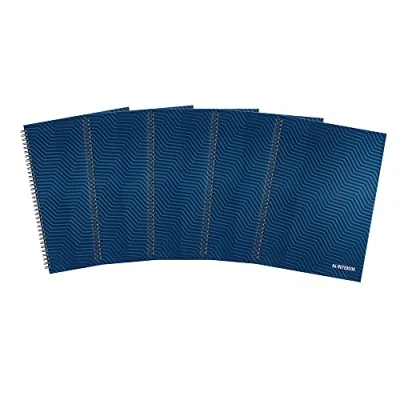 Immagine di Summit, quaderno formato A4, rilegato a spirale e righe, 100 pagine, confezione da 5