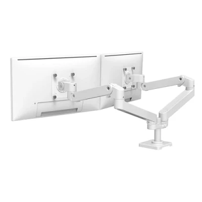 Immagine di Ergotron LX PRO ARM DUAL SIDE BY white (Tavolo, 27&quot;), Supporto per monitor, Bianco
