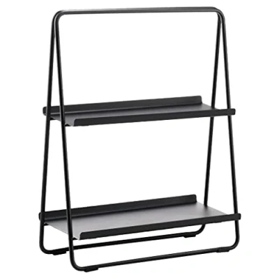 Immagine di Zone Denmark A Table Mensola piccola in metallo, 43 x 23 58 cm, colore: Nero