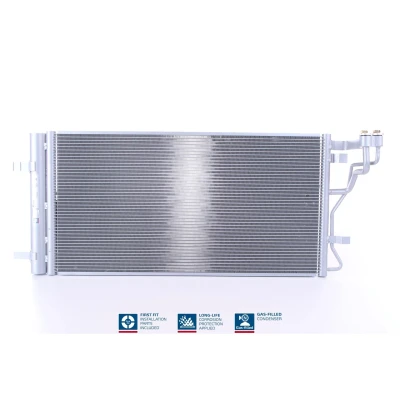 Immagine di NISSENS 940831 Condensatore con essiccatore Alluminio 605 R 134a HYUNDAI: Kona SUV