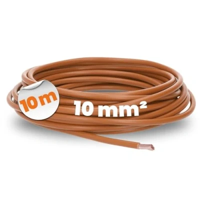 Immagine di 10 m Lapp 4520035 H07V K mm² marrone I cavo di cablaggio flessibile singolo in PVC mm2