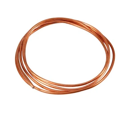 Immagine di Tubi di Rame, 2M Tubo Rame Morbido, OD 4mm x ID 3mm, per Generatori, Sbarre Collettrici, Cavi, Quadri, Trasformatori e Altre Apparecchiature Elettriche