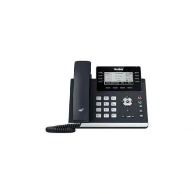 Immagine di Yealink Telefono IP SIP T43U Con filo cavo Montabile a Parete Grigio Classico