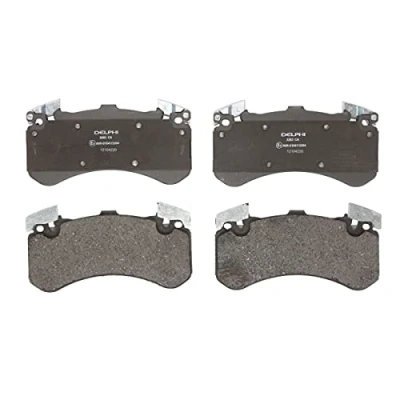 Immagine di DELPHI LP2283 Kit pastiglie freno Predisposto per contatto segnalazione usura con lamierino anticigolío senza accessori AUDI: A6 C7 Avant