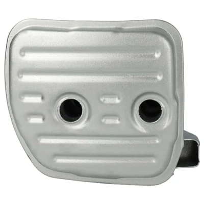 Immagine di vhbw Marmitta di Scarico Compatibile con Stihl MS 231, 251, 231C, 251C Motosega 11 x 8,4 6,5 cm, Argento