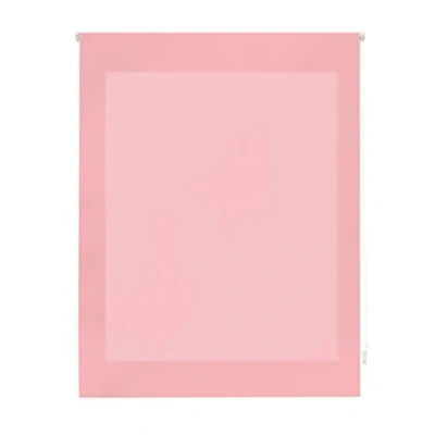Immagine di Uniestor Tenda a rullo traslucida tinta unita Rosa, 100 x 175 cm (Larghezza Altezza) Dimensioni del tessuto 97 170 cm. avvolgibile