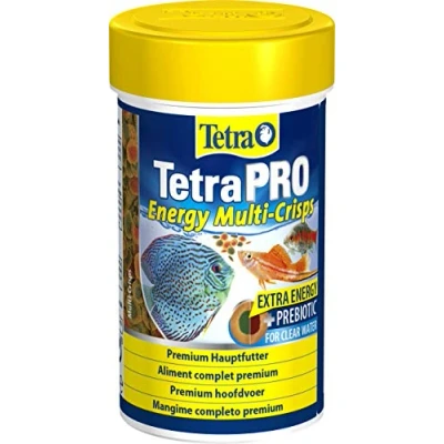 Immagine di Tetra PRO Energy Multi Crisps 100 ml Mangime Completo di qualità Superiore con Valori Nutrizionali Eccellenti, Concentrato Energia Extra Aumenta la Vitalità dei Pesci