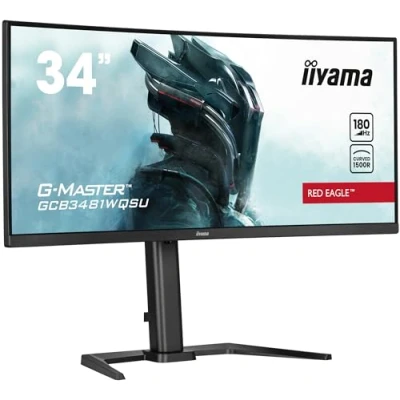 Immagine di iiyama GCB3481WQSU B1, 34&quot;, VA, Curve, 3440x1440/165Hz, 2H2DP