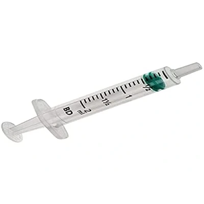Immagine di BECTON DICKINSON Siringhe Emerald senza ago, 2 ml luer slip punta centrale, 23863