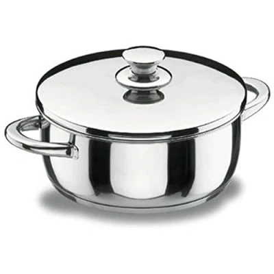 Immagine di Lacor Vitrocor Casseruola, Argento, 26 x 9.5 cm