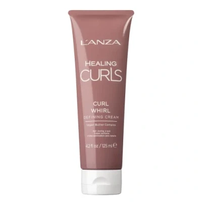 Immagine di L&#039;ANZA Curl Whirl Defining Creme Crema per lo Styling dei Capelli Ricci, Definisce, Disciplina e Previene l&#039;Effetto Crespo, Formula Priva di Solfati Parabeni, 125 ml