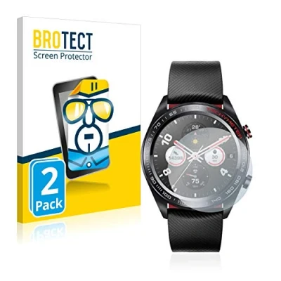 Immagine di brotect Pellicola Protettiva per Honor Watch Magic Protezione Schermo (2 Pezzi) [Trasparente, Anti Impronte]