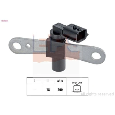 Immagine di EPS 1.953.658 Generatore di Impulsi Made in Italy OE Equivalent RENAULT: CLIO 2, Kangoo I, Scénic 1, DACIA: Logan I Pick up, MCV, Sandero