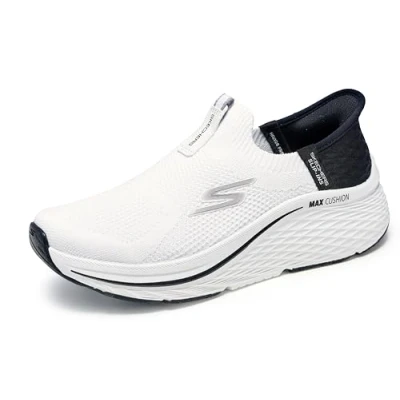 Immagine di Skechers Performance MAX Cushioning Elite 2.0 Scarpe running neutre, Donna, Taglia: 39, White/black Tessuto